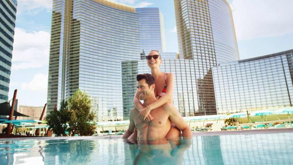Vdara Hotel and Spa Pool Swimming