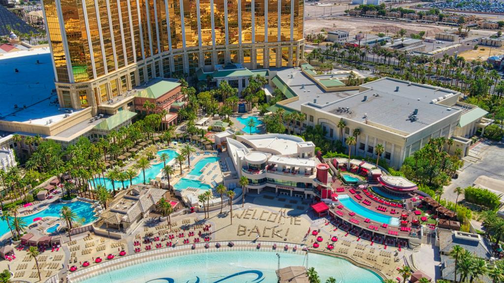 Mandalay Bay Resort & Casino - Mandalay Bay Beach at the Pool at the Mandalay  Bay Resort & Casino