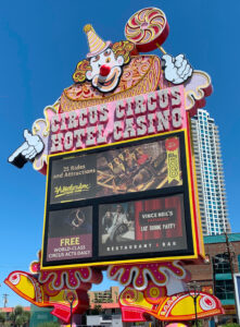 Circus Circus Hotel Sign Vegas 1