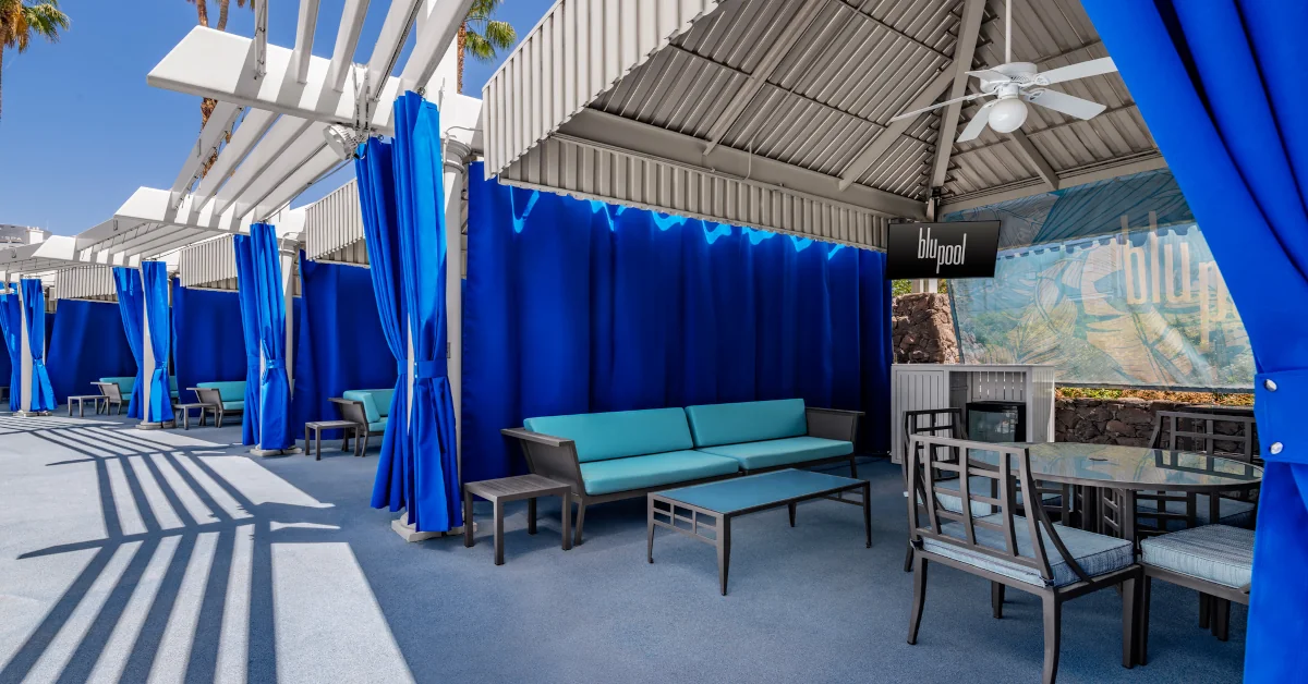 Horseshoe Las Vegas Pool Cabanas