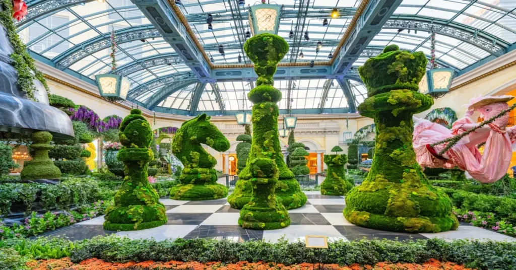 Bellagio Conservatory and Botanical Gardens Chess Pieces