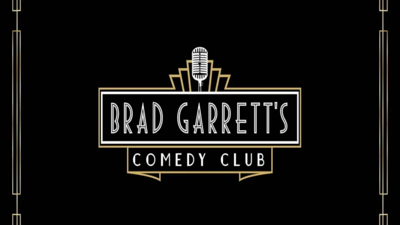 Brad Garrett’s Comedy Club logo displayed inside MGM Grand Las Vegas
