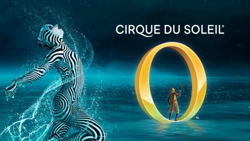 O by Cirque du Soleil water-themed performance at Bellagio Las Vegas