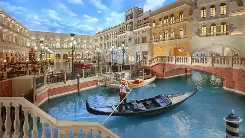 Gondola Rides at The Venetian