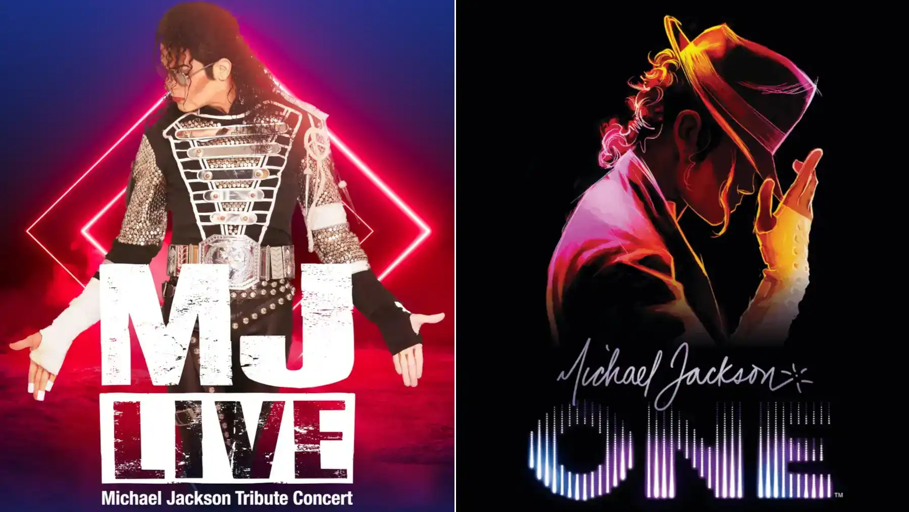 MJ Live vs Michael Jackson ONE Las Vegas show comparison