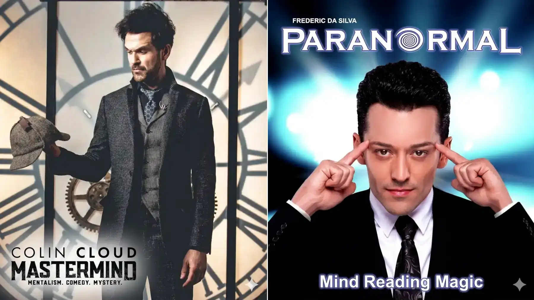 Colin Cloud vs Paranormal Mind Reading Magic Las Vegas show comparison