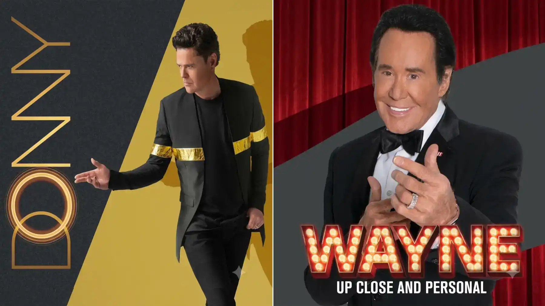 Donny Osmond vs Wayne Newton Las Vegas headliner comparison