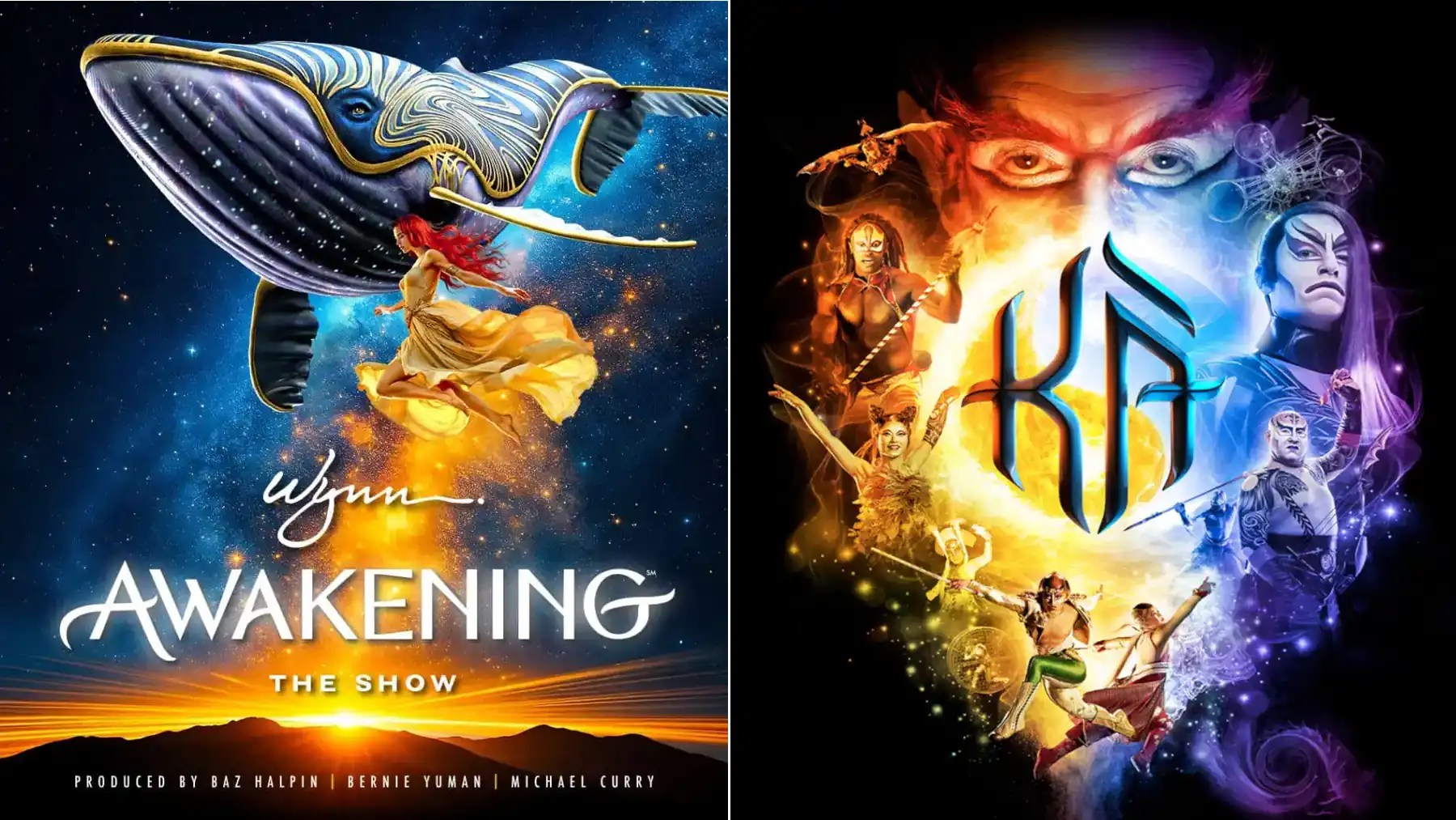 Awakening vs KÀ Las Vegas show comparison