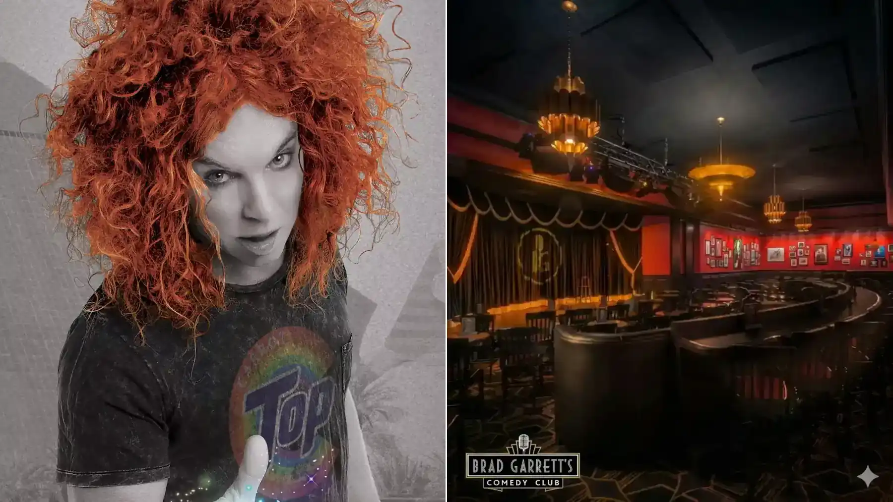 Carrot Top vs Brad Garrett’s Comedy Club Las Vegas comparison