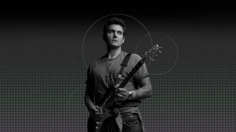John Mayer performing at Sphere Las Vegas